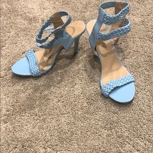 Powder Blue Heels